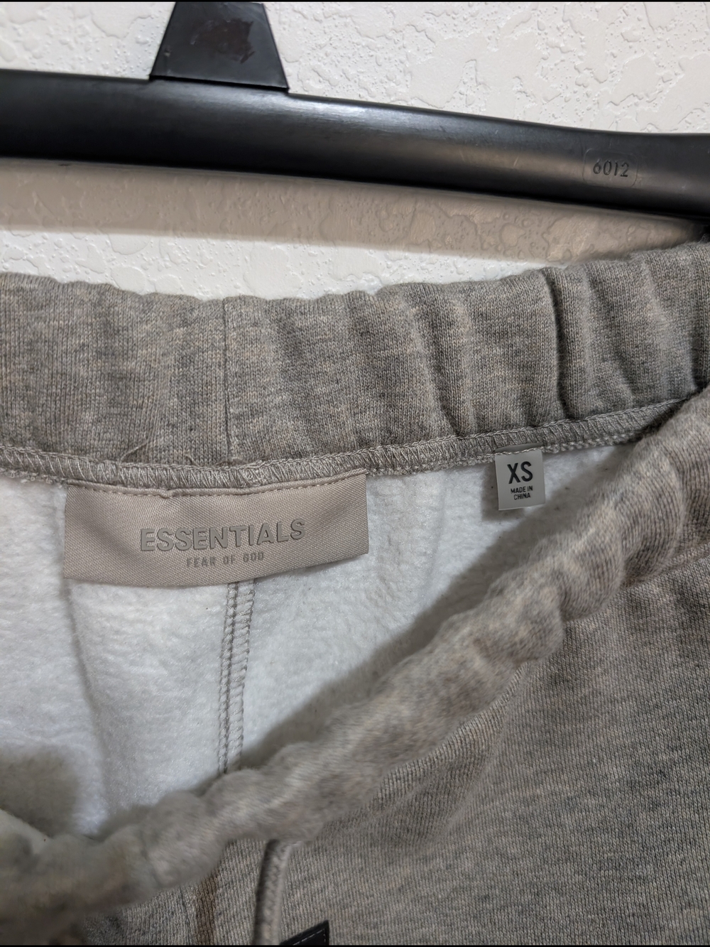 New Essentials Grey Drawstring Sweatpants - Picture 3 of 6